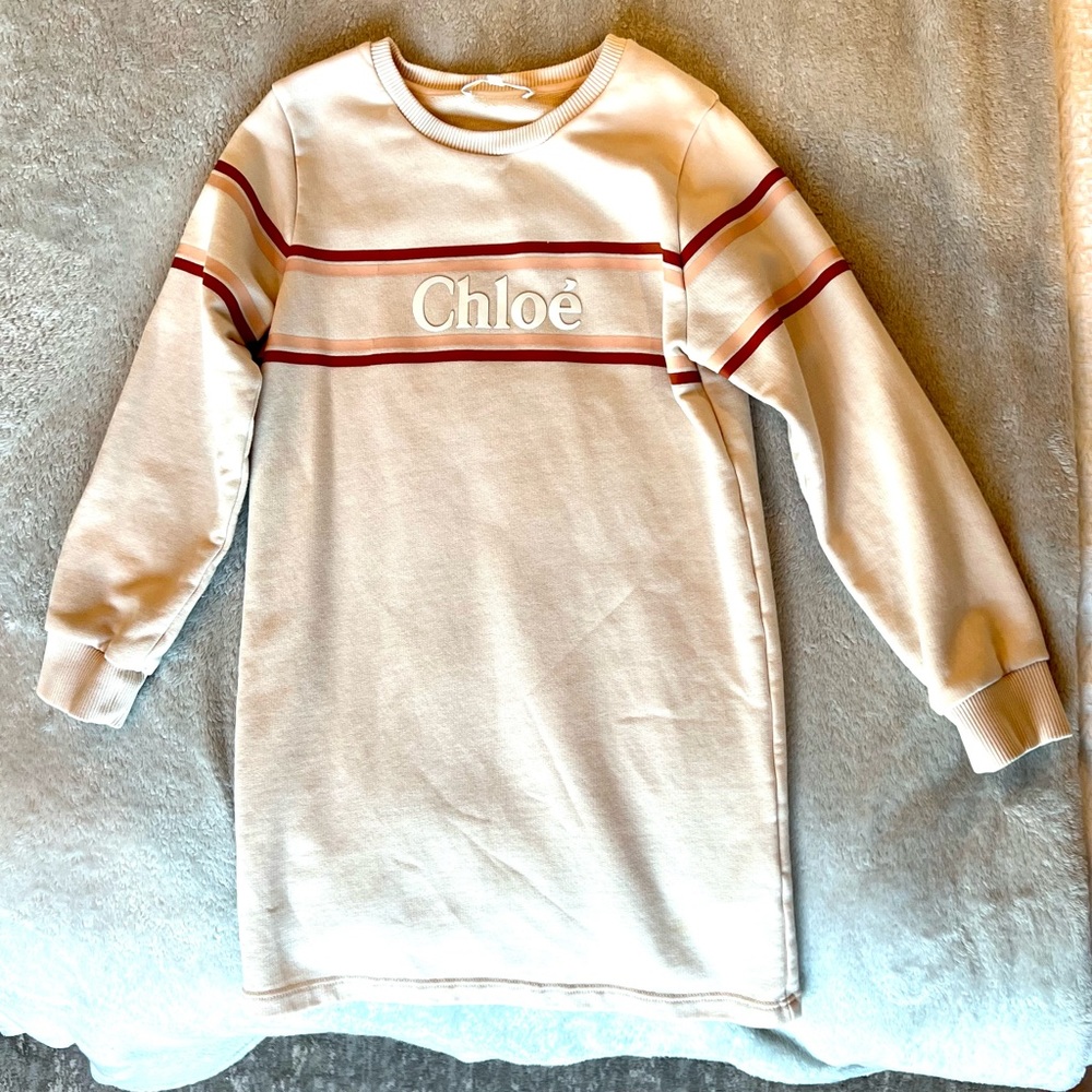 Chloe Girls size 8 Sweatshirt Dress